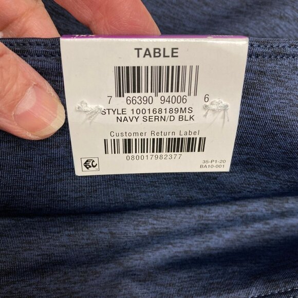 Ideology Crop Leggings, Size XXL, Blue, High Rise Front Pocket Flex Stretch, NEW - Picture 9 of 16